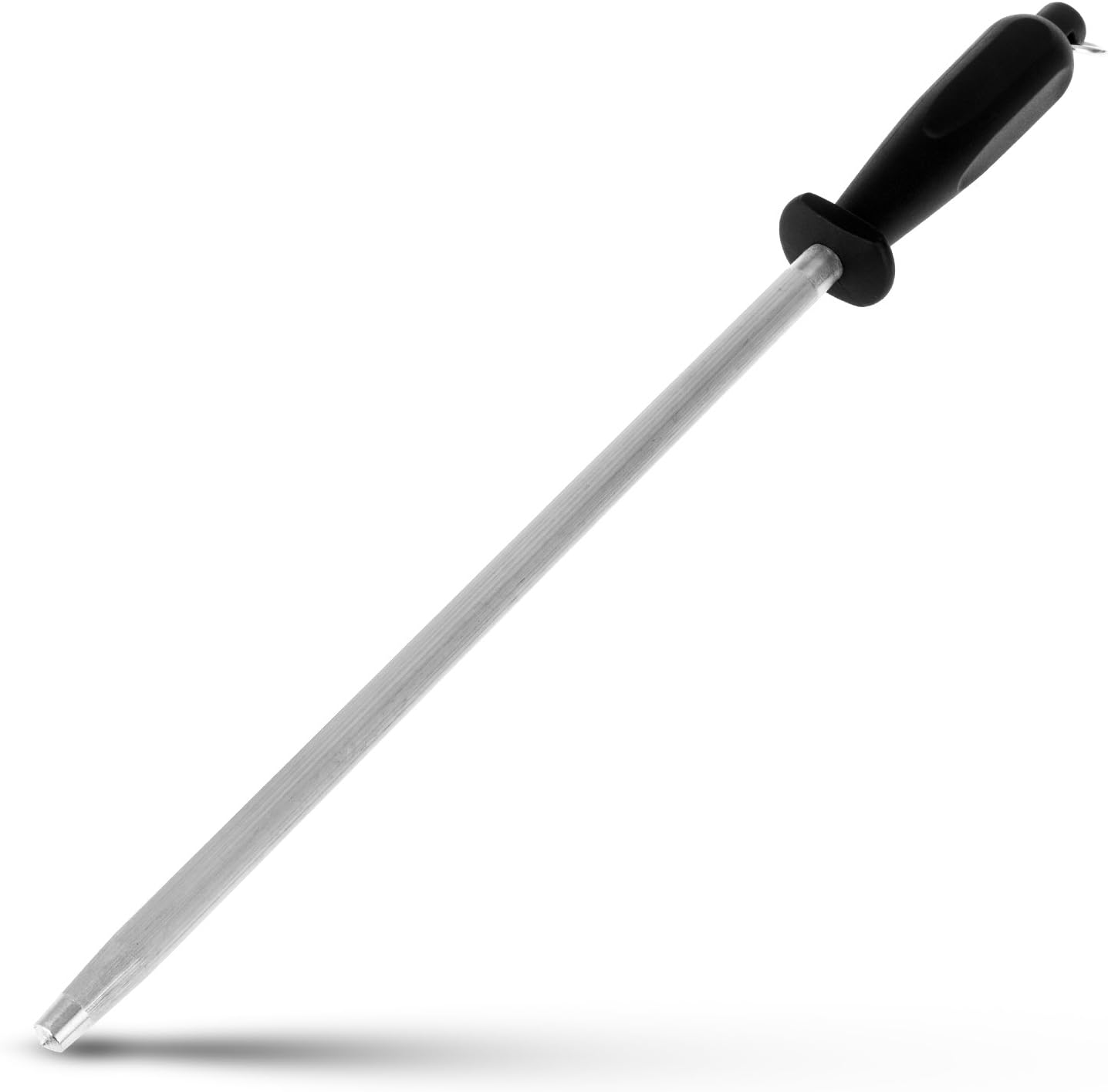 8" Knife Sharpener with Black Handle